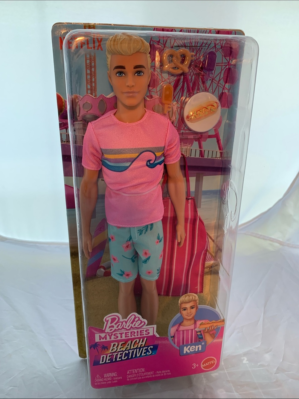 Barbie Ken Beach Mysteries Detectives Apron Grill Dad Outfit